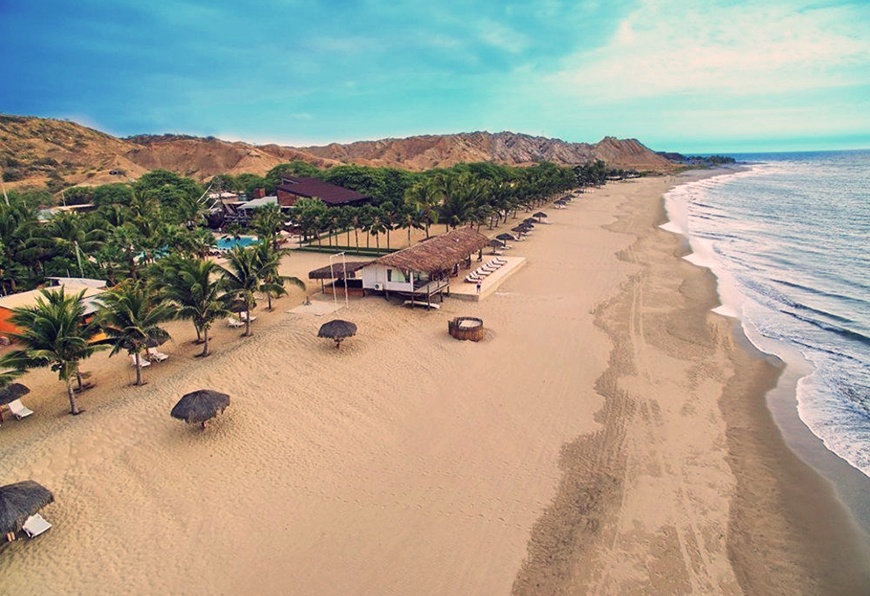 La plage de Punta Sal