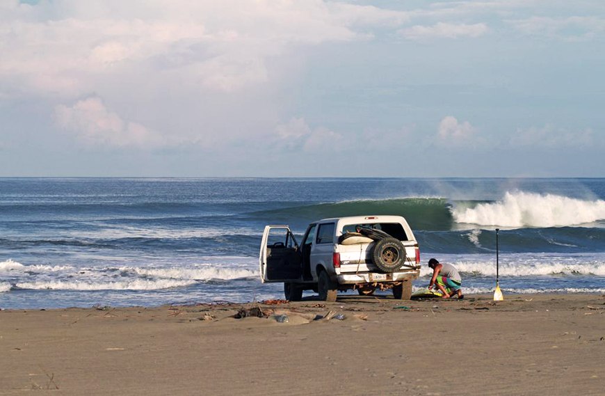 La plage de Lobitos