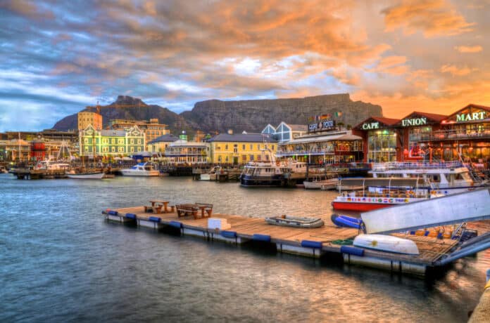 Cape Town en Afrique du sud
