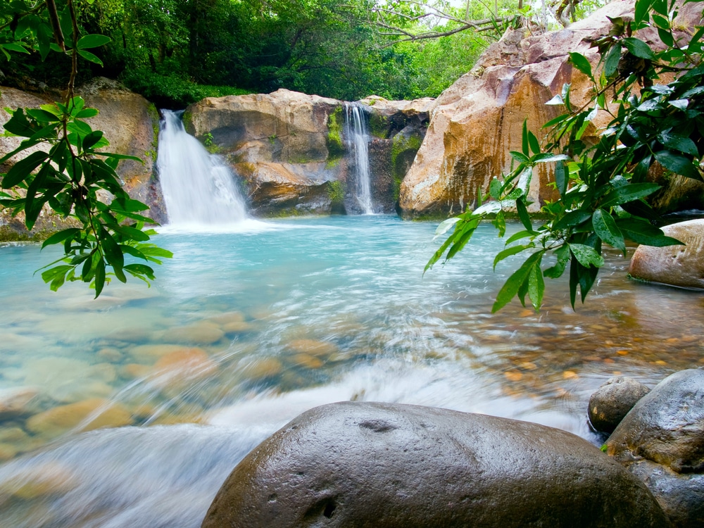 Cascade au parc national Rincon de la Vieja, Costa Rica