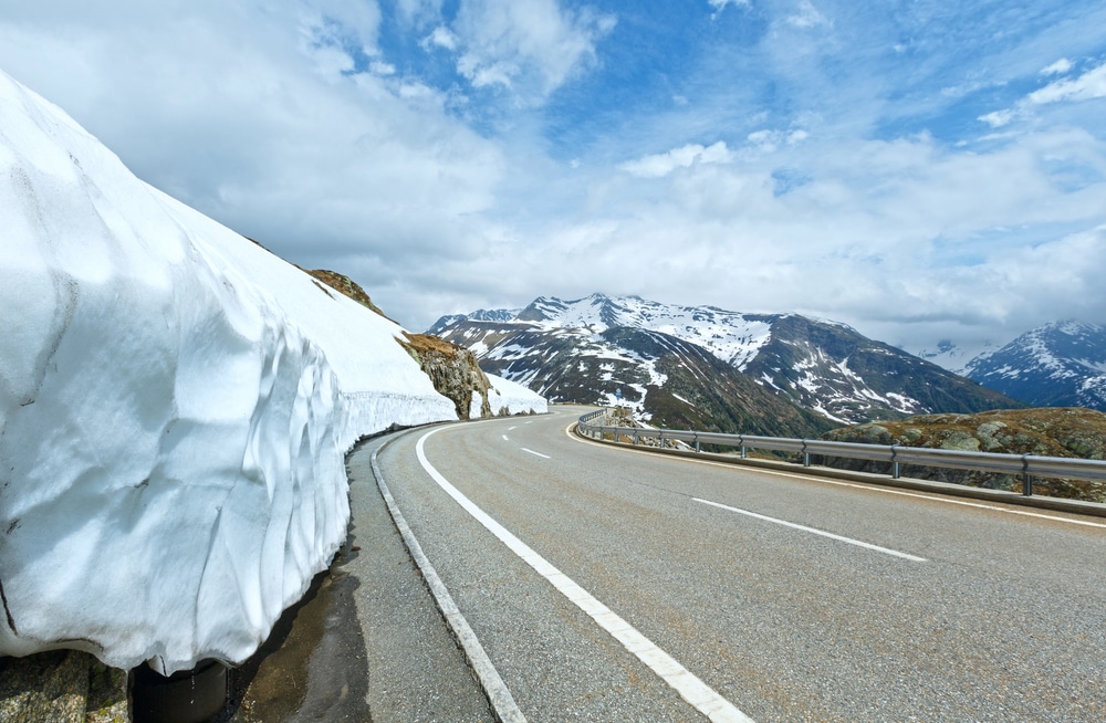 Col du Grimsel en Suisse