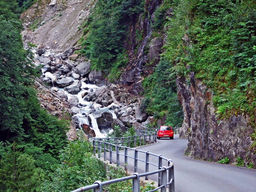 Gorges du Charstelenbach en Suisse