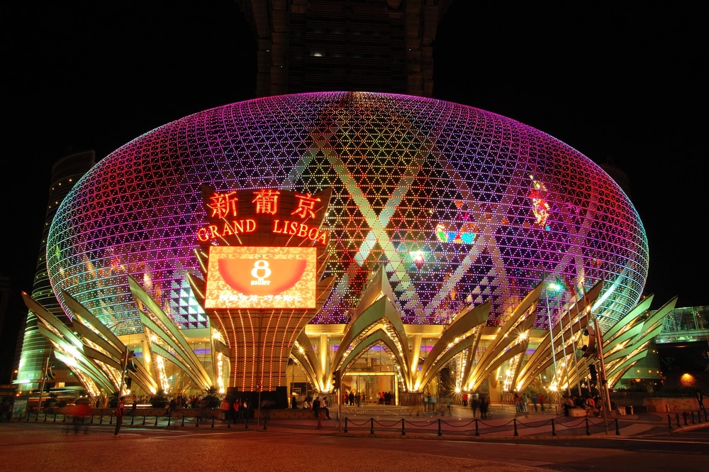 Le nouveau casino, Grand Lisboa, Macao