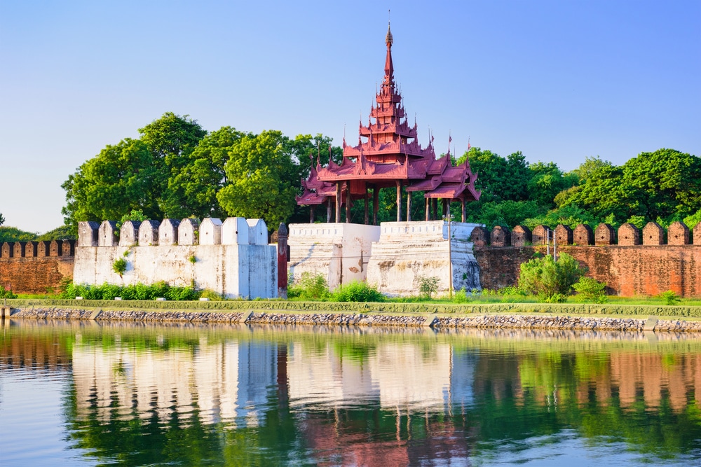 Douves du palais de Mandalay