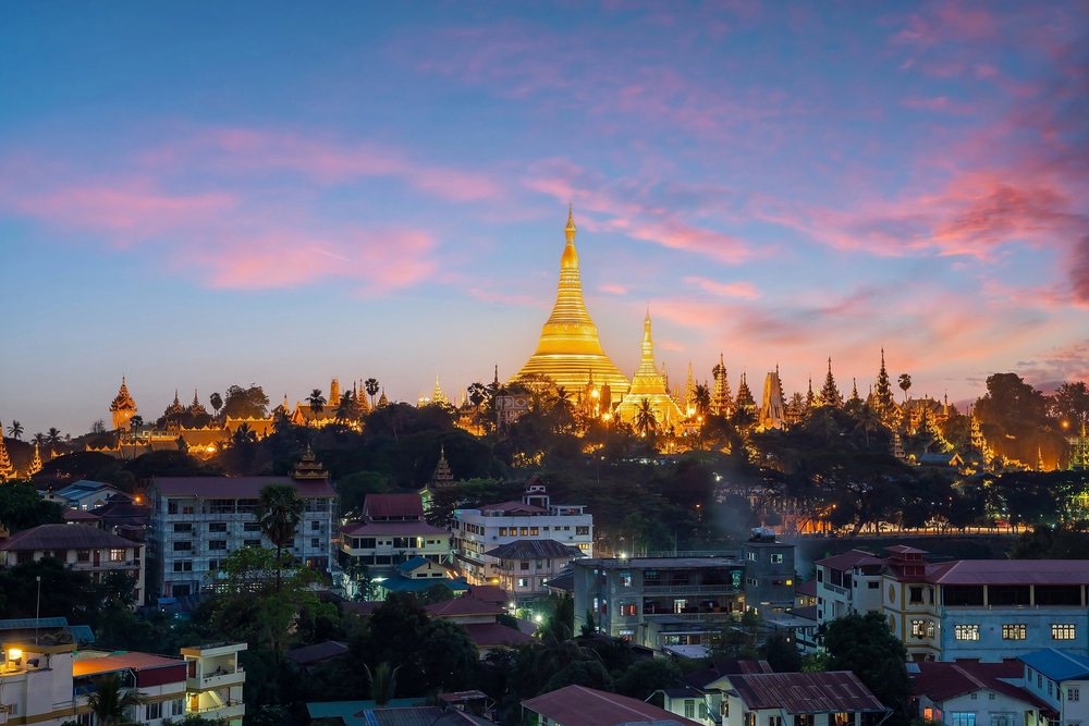 Pagode Shwedagon à Yangon