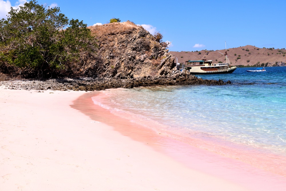 Pink Beach, île de Komodo