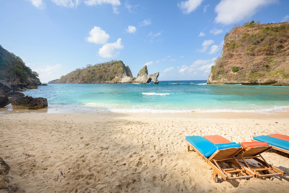 Plage d’Atuh à Nusa Penida