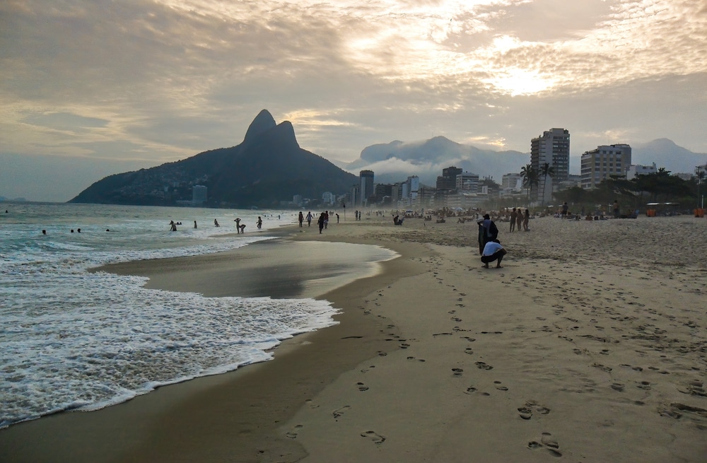 Plage d'Ipanema, Rio de Janeiro, Brésil