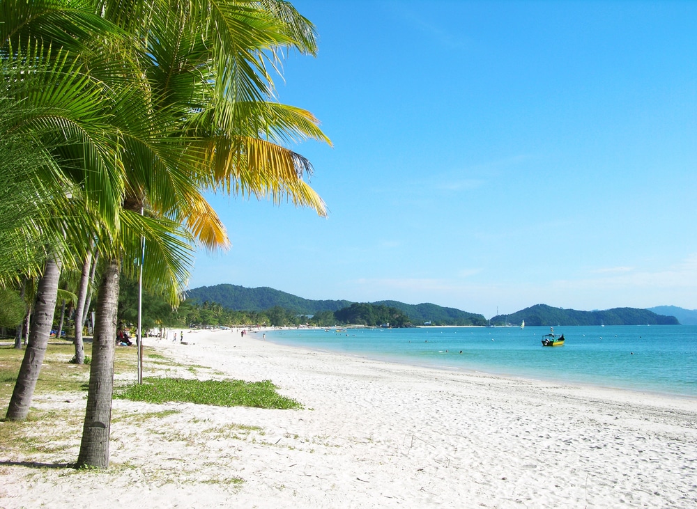 Plage de Cenang, Langkawi, Malaisie