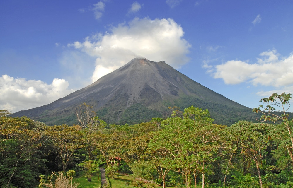 Volcan Arenal au Costa Rica