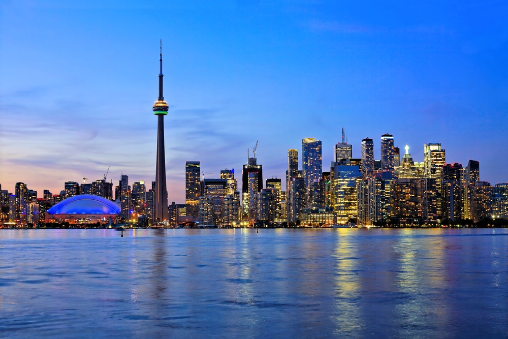 Vue panoramique de Toronto