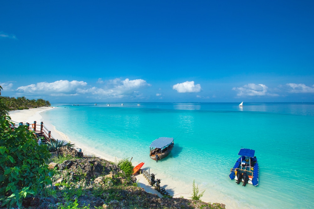 Zanzibar offre des plages sublimes au sable blanc