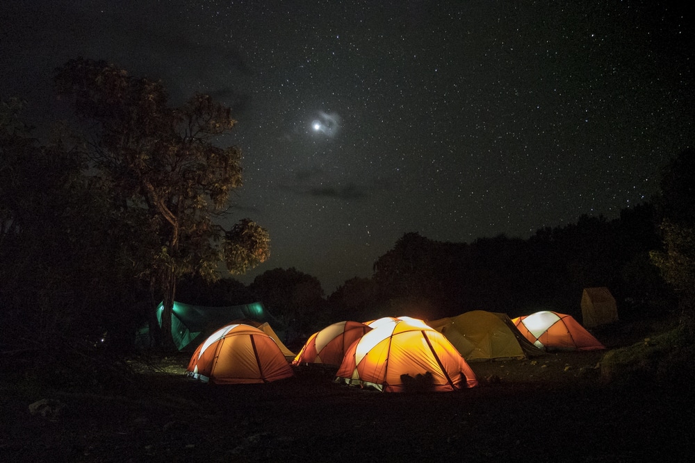 Camping sauvage au Kenya