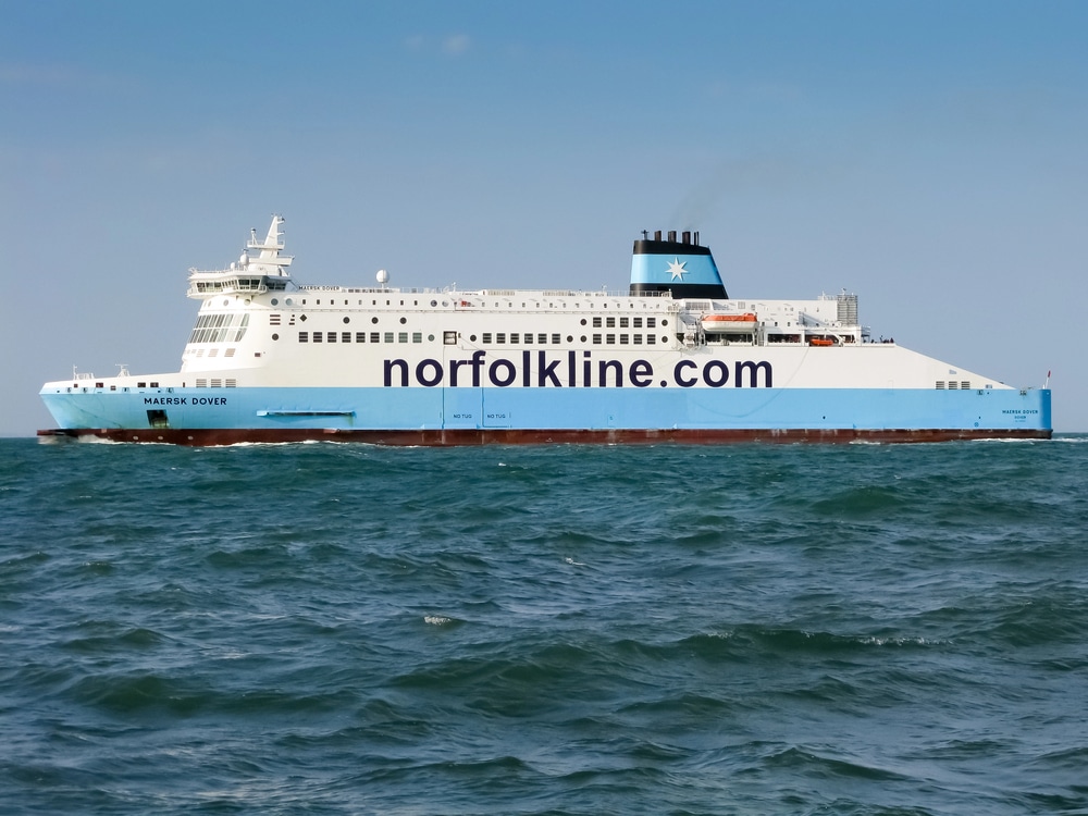 Ferry pour la Grande-Bretagne