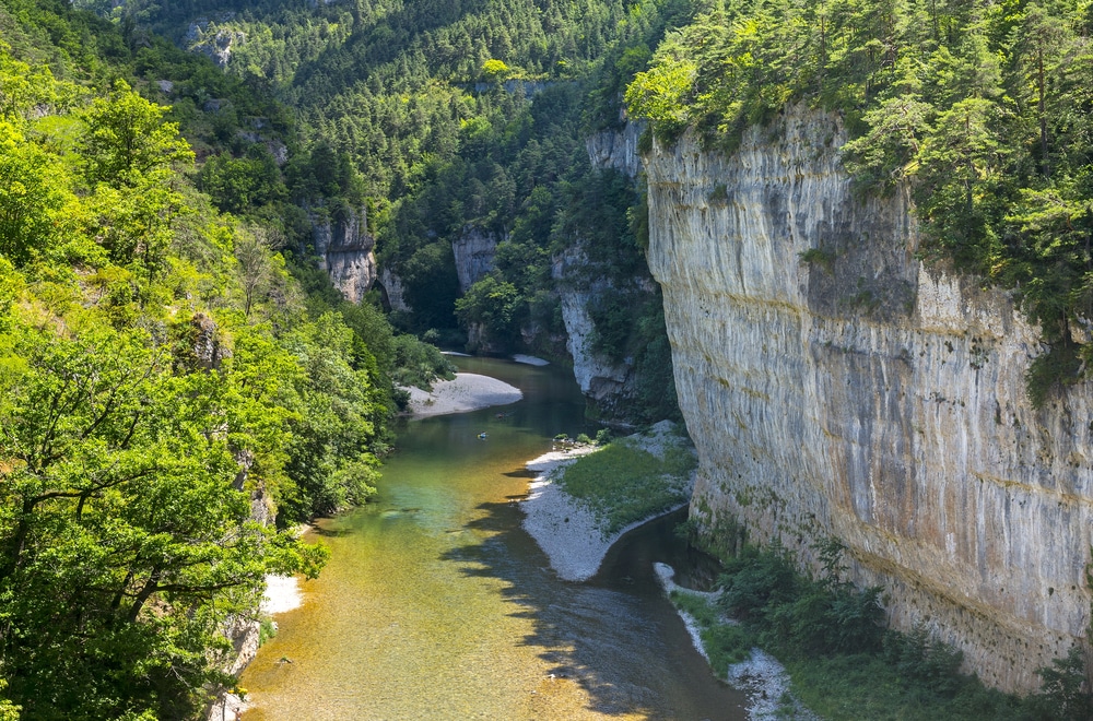 Gorges du Tarn en France