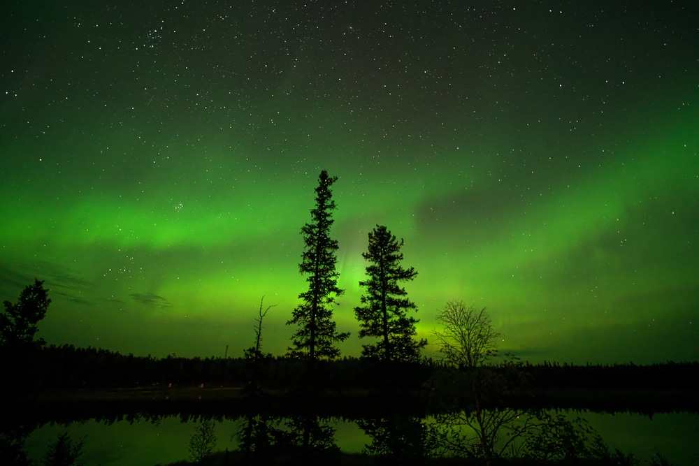 Aurores boréales à Yellowknife