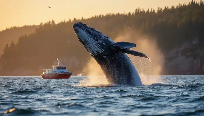 Observer les baleines au Canada