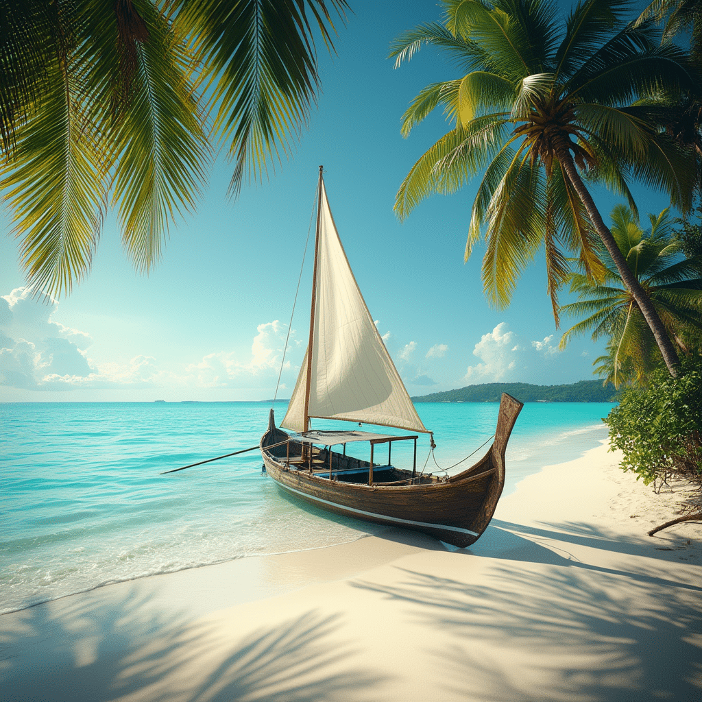 Plage au Kenya