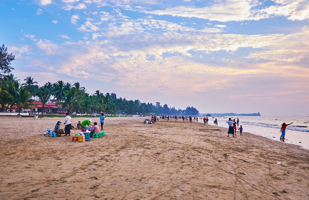 Plage de Chaung Tha