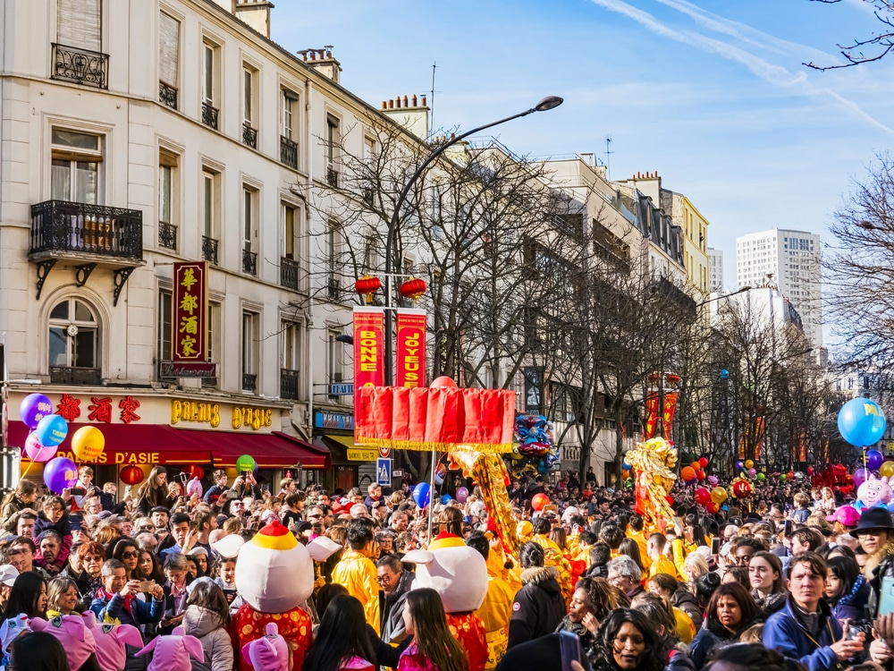 Le quartier chinois de Paris