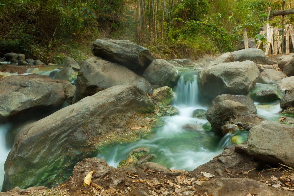 Sources chaudes au Costa Rica