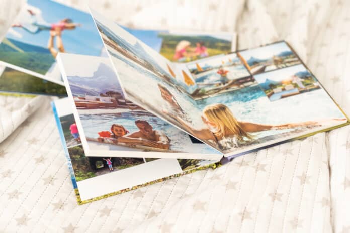Album photo de voyage