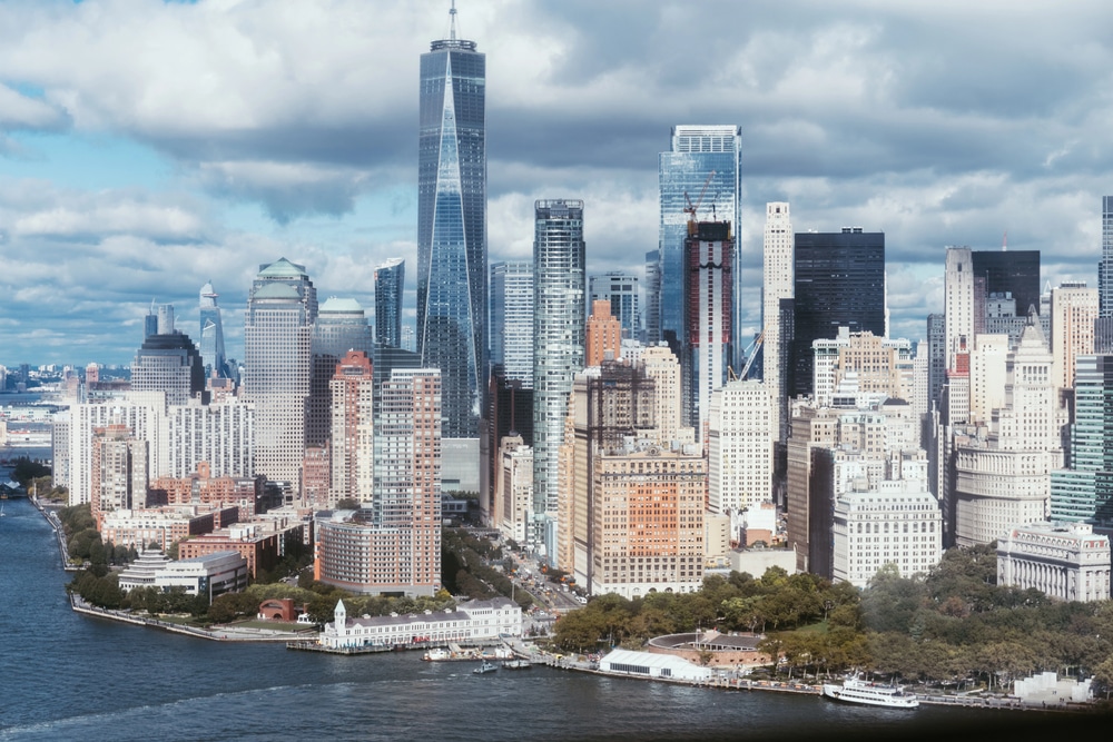 Vue panoramique des bâtiments de New York