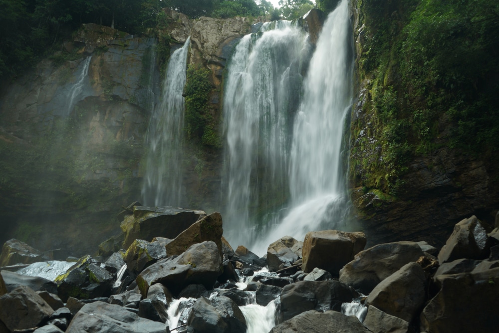 Cascade de Nauyaca au Costa Rica près d'Uvita