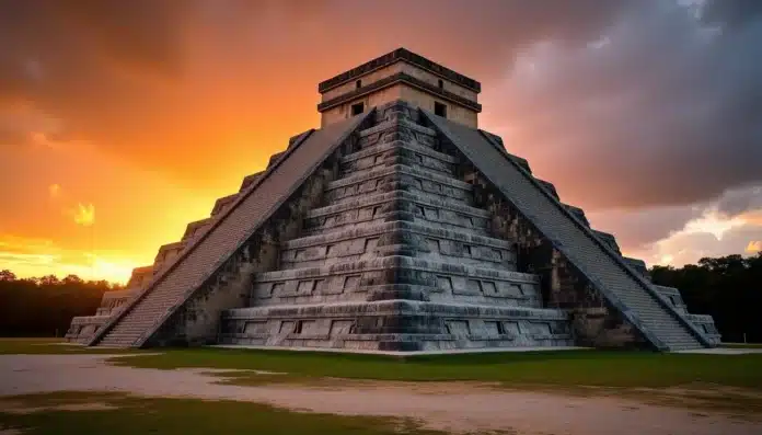 Pyramides aztèques et mayas