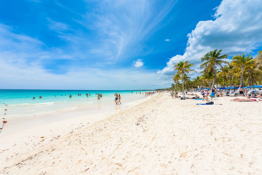 Playa Paraiso à Tulum au Mexique
