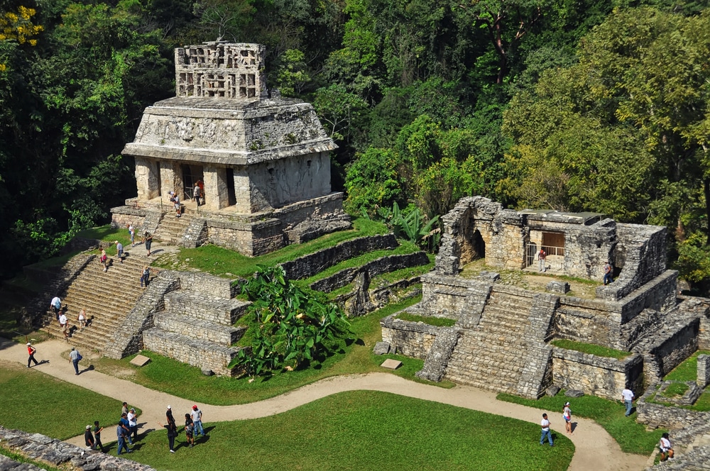 Ruines mayas à Palenque