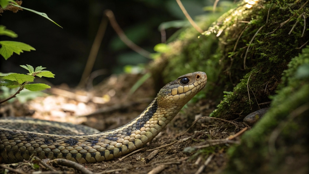 Serpent dans la nature