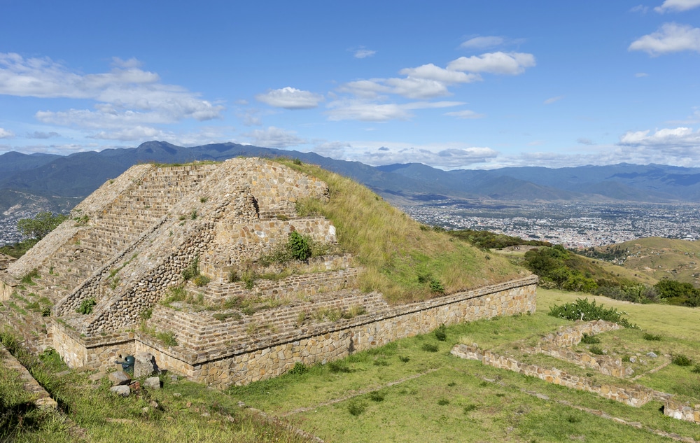 Site archéologique de Monte Alban, Oaxaca, Mexique