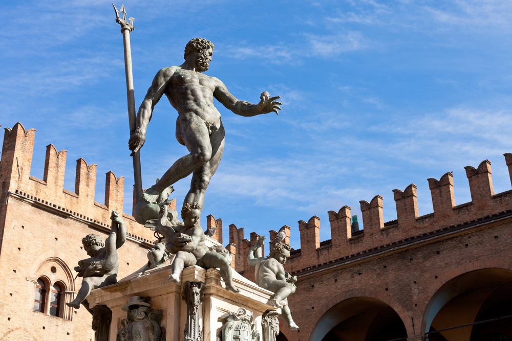 Statue de Neptune sur la Piazza del Nettuno